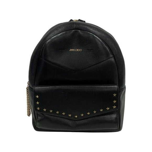 JIMMY CHOO Black Backpack - Picture 1 of 10